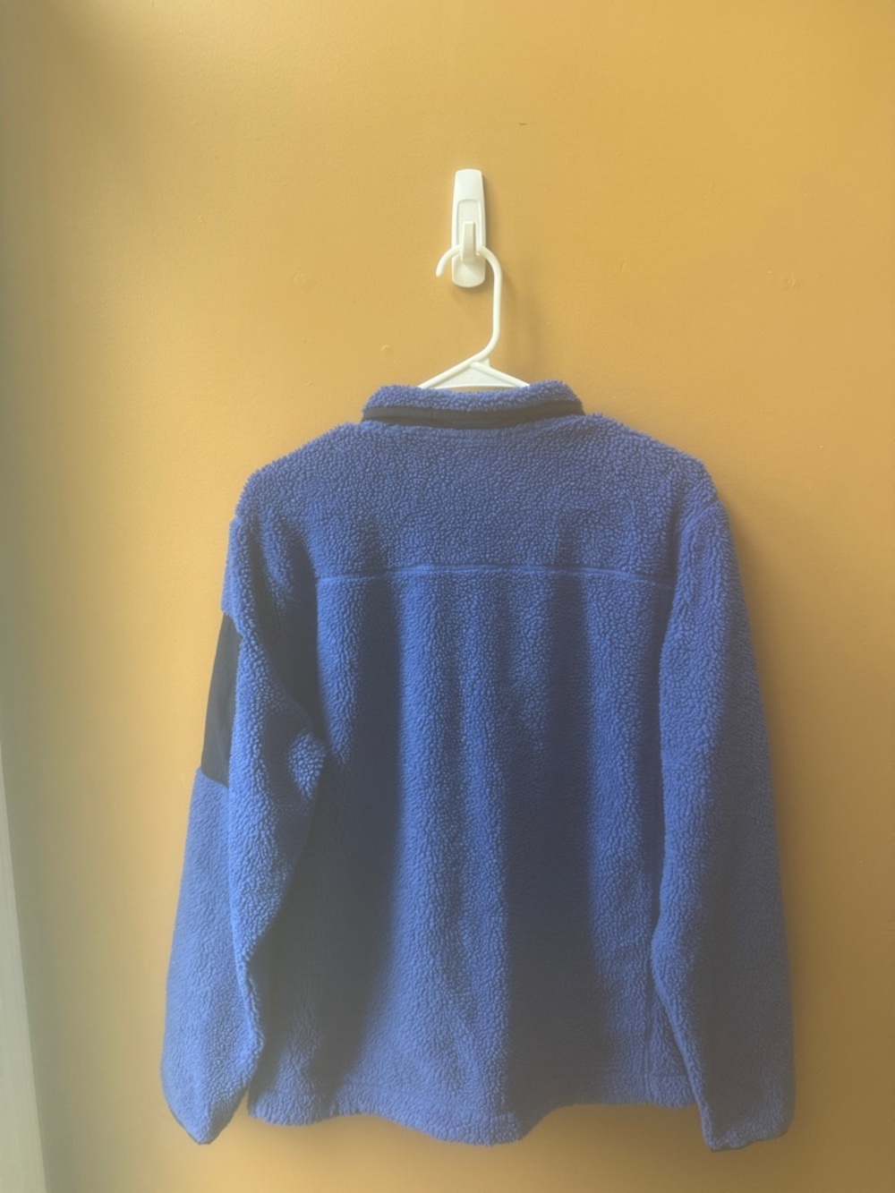 Vineyard Vines Blue Sherpa Fleece Zip Jacket men's M - Picture 2 of 5